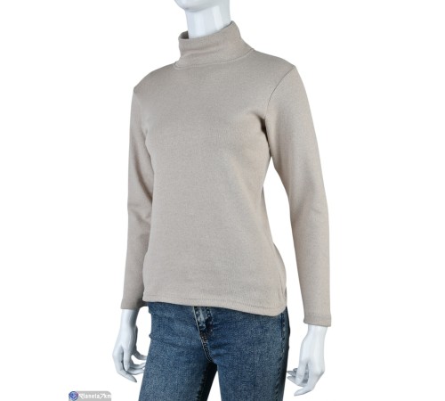 Гольф жіночий на зиму (6 шт. р.сетка S-3XL) бежевий  "Danko"