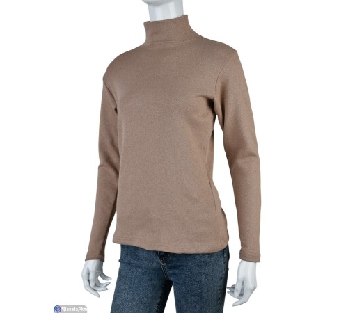 Гольф жіночий на зиму (6 шт. р.сетка S-3XL) коричневий  "Danko"
