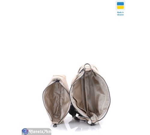 Сумка жіноча 15*24*5 см,  бежевий  "Lusia"