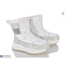 Дутики дитячі на зиму (8 пар р.28-33) білий  "Laifakids"
