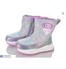 Дутики дитячі на зиму (8 пар р.28-33) сірий  "Laifakids"
