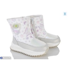 Дутики дитячі на зиму (8 пар р.28-33) білий  "Laifakids"