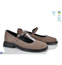 Туфлі жіночі на весну/осінь (6 пар р.37-40) коричневий  "Linda"
