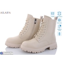 Черевики жіночі на зиму (6 пар р.36-40) бежевий  "Latifa"
