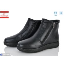 Черевики жіночі на зиму (8 пар р.36-41) чорний  "Saimaoji"