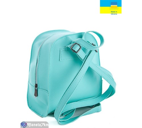 Рюкзак жіночий 25*23*8 см,  зелений  "Lusia"