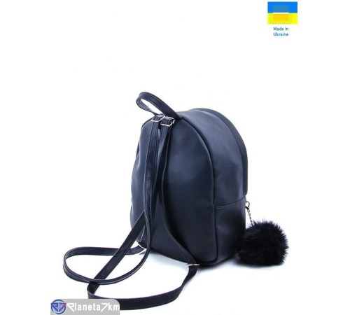 Рюкзак жіночий 27*23*10 см,  чорний  "Lusia"