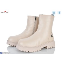 Черевики жіночі на зиму (8 пар р.37-41) бежевий  "Veagia-ADA"