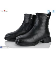 Черевики жіночі на зиму (8 пар р.37-41) чорний  "Veagia-ADA"