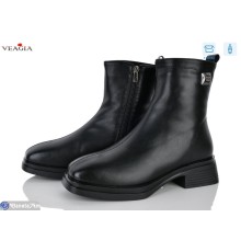 Черевики жіночі на зиму (8 пар р.37-41) чорний  "Veagia-ADA"