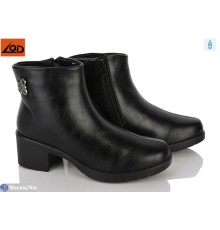 Черевики жіночі на весну/осінь (8 пар р.38-42) чорний  "Dolli"