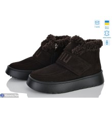 Черевики жіночі на зиму (6 пар р.36-41) коричневий  "STELUSA"