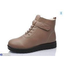 Черевики жіночі на зиму (8 пар р.40-43) коричневий  "Asito"