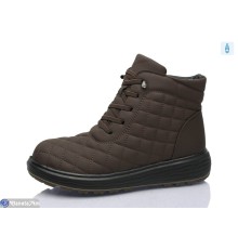 Черевики жіночі на зиму (8 пар р.37-42) коричневий  "Asito"