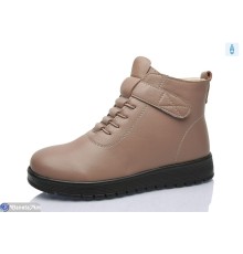 Черевики жіночі на зиму (8 пар р.37-42) коричневий  "Asito"