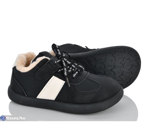 Дитячі кросівки на зиму (8 пар р.32-38) чорний  "Laifakids"