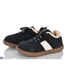 Дитячі кросівки на зиму (8 пар р.32-38) чорний  "Laifakids"