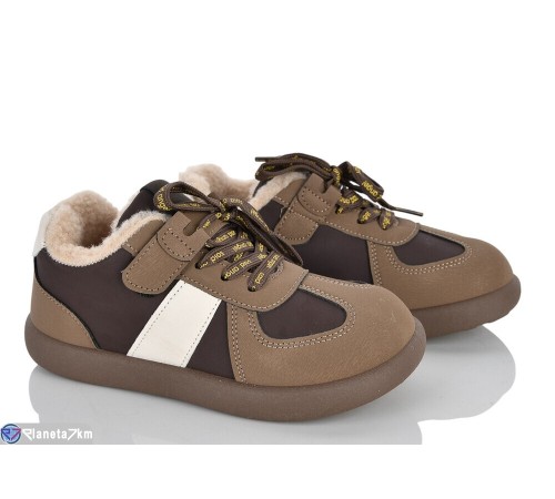 Дитячі кросівки на зиму (8 пар р.32-38) коричневий  "Laifakids"