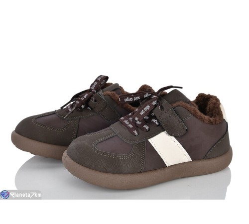 Дитячі кросівки на зиму (8 пар р.32-38) коричневий  "Laifakids"
