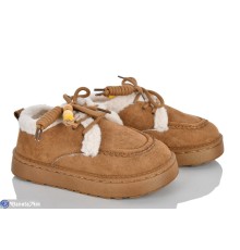 Дитячі Уггі на зиму (10 пар р.32-37) camel  "Laifakids"