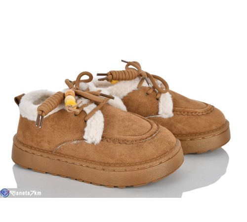 Дитячі Уггі на зиму (10 пар р.32-37) camel  "Laifakids"