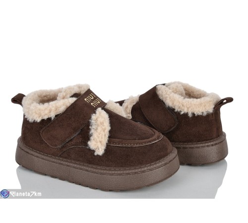 Дитячі Уггі на зиму (10 пар р.32-37) коричневий  "Laifakids"
