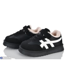 Дитячі кросівки на зиму (8 пар р.31-38) чорний  "Laifakids"