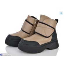 Черевики дитячі на зиму (8 пар р.32-37) коричневий  "Laifakids"