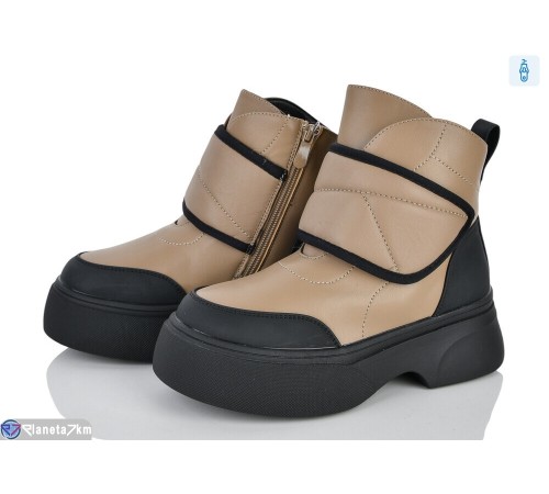 Черевики дитячі на зиму (8 пар р.32-37) коричневий  "Laifakids"