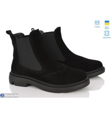 Черевики жіночі на зиму (6 пар р.36-40) чорний  "Linda"