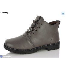 Черевики жіночі на весну/осінь (8 пар р.36-41) коричневий  "Trendy"
