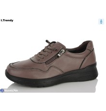 Кросівки жіночі на весну/осінь (8 пар р.36-41) коричневий  "Trendy"