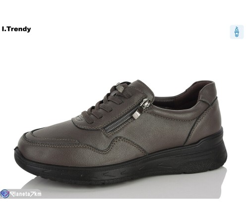 Кросівки жіночі на весну/осінь (8 пар р.36-41) коричневий  "Trendy"