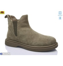 Черевики жіночі на зиму (8 пар р.36-41) хакі  "Mei De Li"