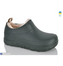 Калоші жіночі на зиму (8 пар р.37-41) зелений  "Korka"
