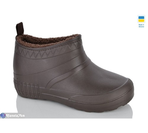 Калоші жіночі на зиму (6 пар р.37-41) коричневий  "Korka"