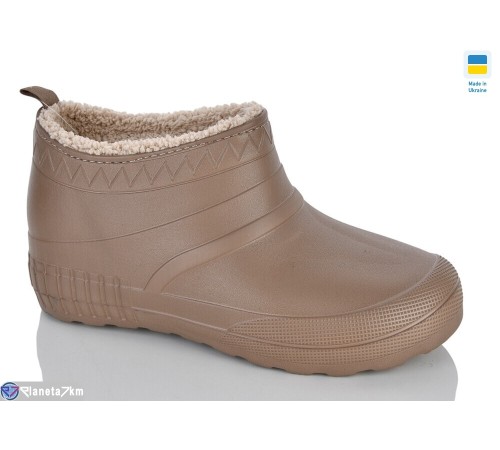 Калоші жіночі на зиму (6 пар р.37-41) коричневий  "Korka"