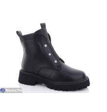 Черевики жіночі (6 пар р.36-41) чорний  "LAIFA"