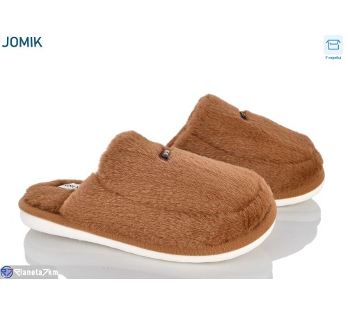Тапки жіночі на весну/осінь (6 пар р.36-41) коричневий  "IZY"