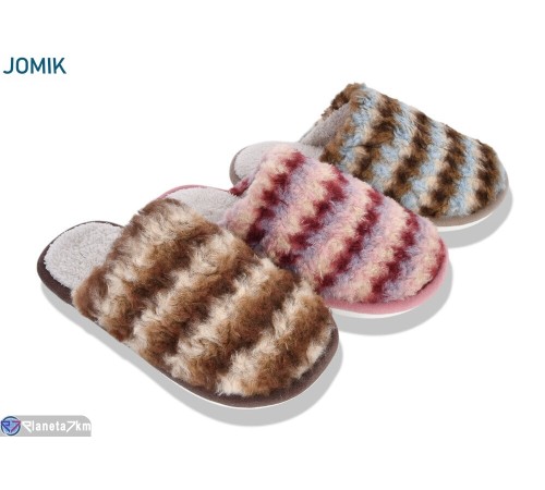 Тапки жіночі на весну/осінь (18 пар р.36-41) мікс  "IZY"