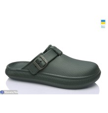 Чоловічі сабо на літо (6 пар р.41-45) зелений  "Korka"