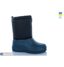 Дитячі чоботи з піни на зиму (8 пар р.30-37) синій  "MURMUR"