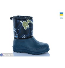 Дитячі чоботи з піни на зиму (8 пар р.30-37) синій  "MURMUR"