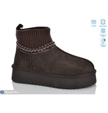 Уггі жіночі на зиму (8 пар р.36-41) коричневий  "Belossa"
