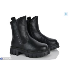 Черевики дитячі на зиму (8 пар р.33-38) чорний  "Laifakids"