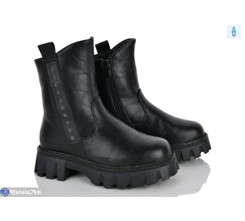 Черевики дитячі на зиму (8 пар р.33-38) чорний  "Laifakids"