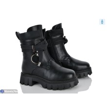 Черевики дитячі на зиму (8 пар р.33-38) чорний  "Laifakids"