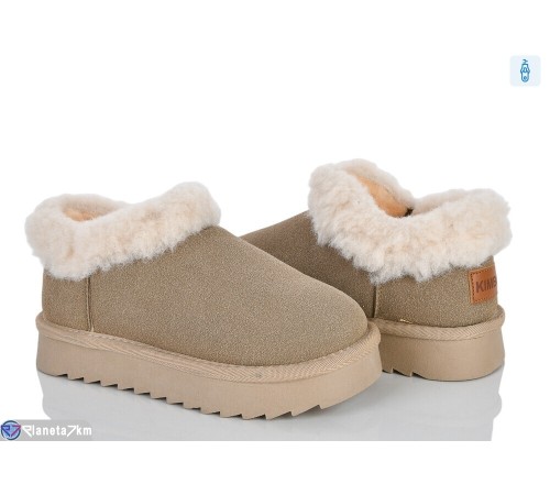 Дитячі Уггі на зиму (8 пар р.33-38) хакі  "Laifakids"