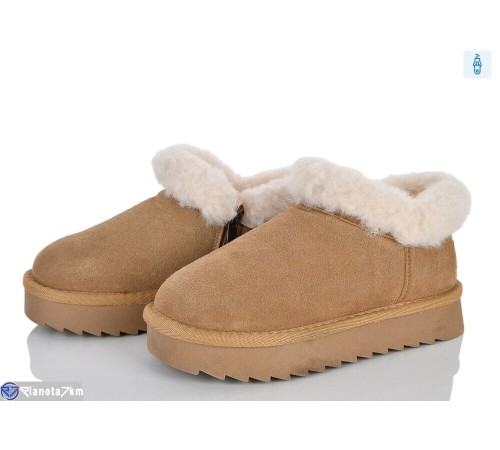 Дитячі Уггі на зиму (8 пар р.33-38) camel  "Laifakids"