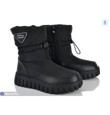 Черевики дитячі на зиму (8 пар р.33-38) чорний  "Laifakids"